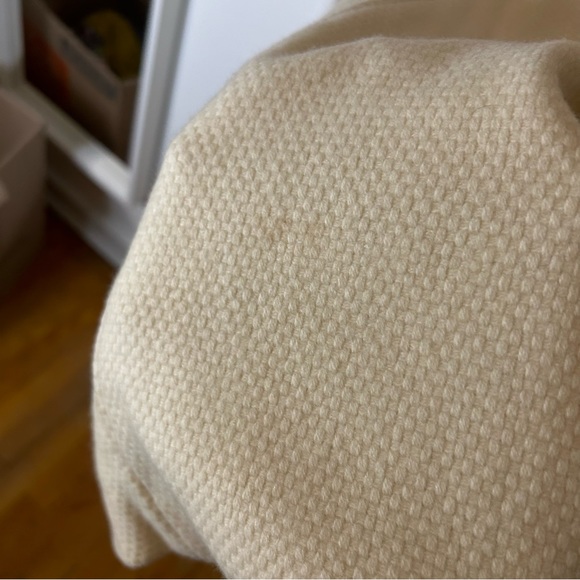 Vintage Old Navy Cream Pea Coat - Picture 8 of 9